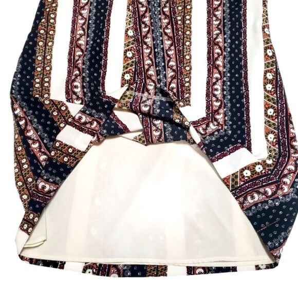 1. State Tie Neck Shift Dress Sz S - Picture 7 of 11